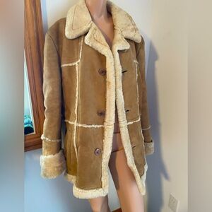 🐑 Vintage rancher sheep coat !!